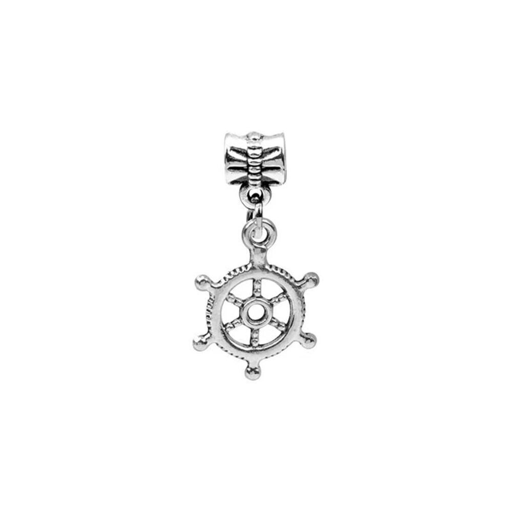 5559 20pcs Charms Rudder Alloy Pendants for DIY Craft Jewelry Earring